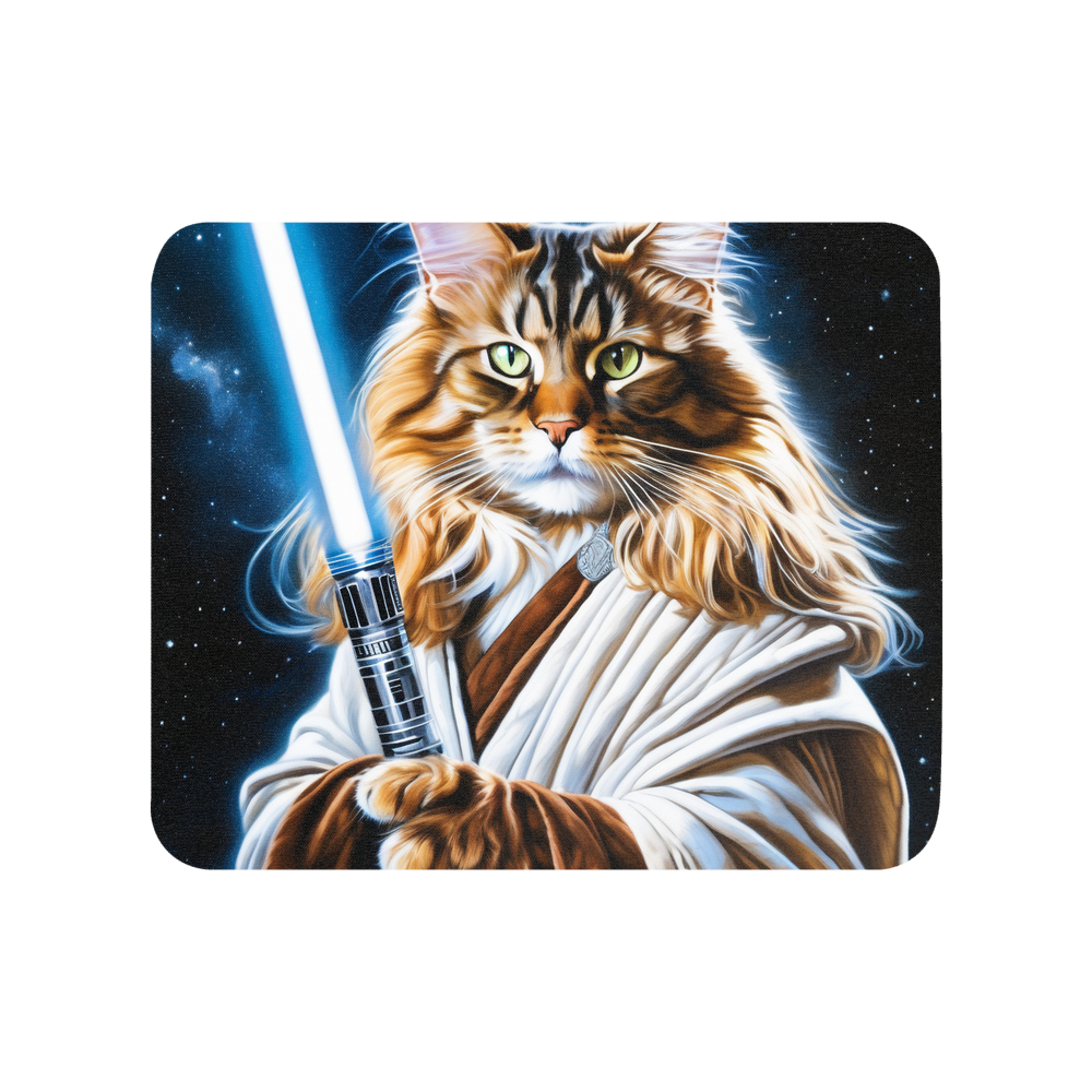 PugMug Custom Tabby Maine Coon Cat Mouse Pad