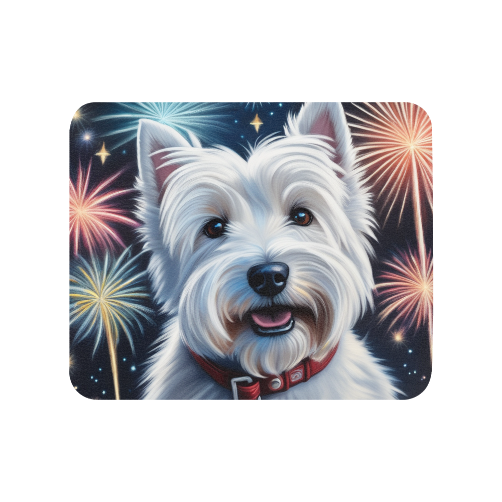 PugMug Custom West Highland White Terrier Mouse Pad