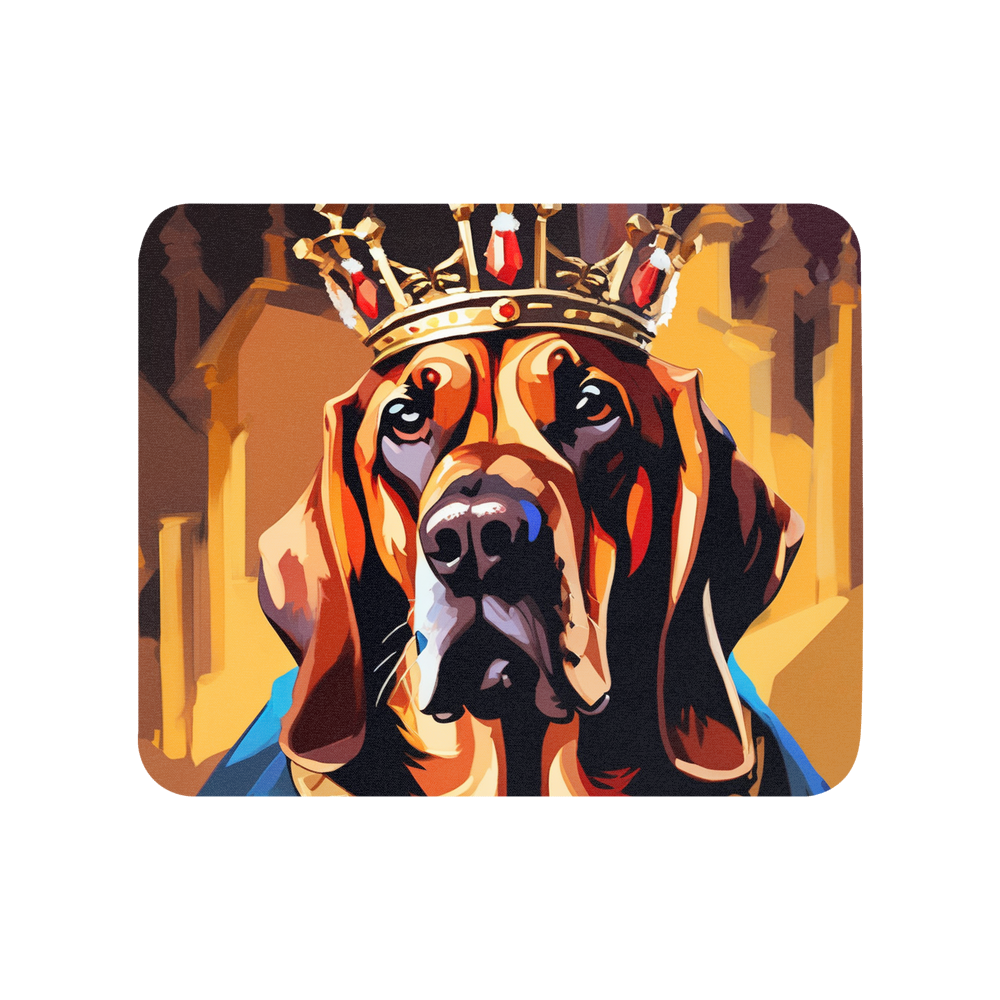 PugMug Custom Bloodhound Mouse Pad