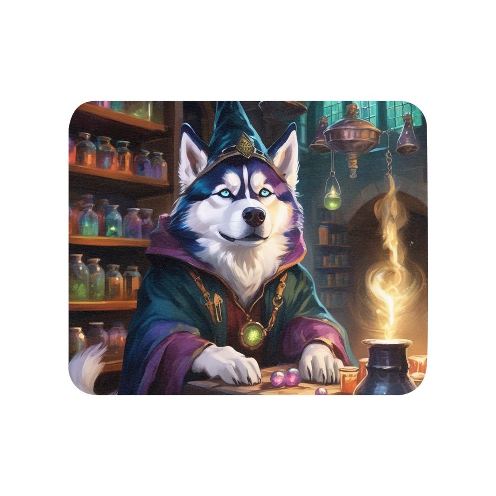 PugMug Custom Siberian Husky Mouse Pad