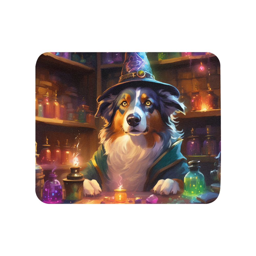 PugMug Custom Australian Shepherd Dog Mouse Pad