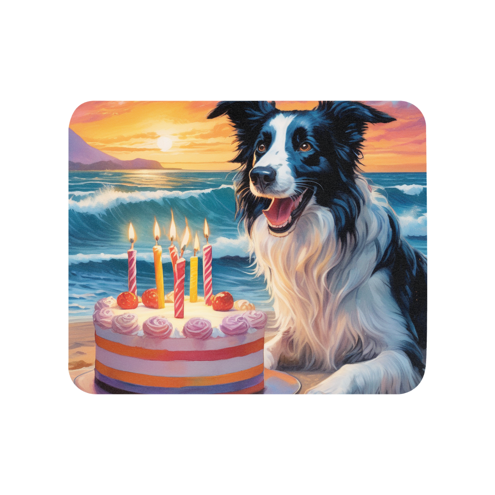 PugMug Custom Border Collie Mouse Pad