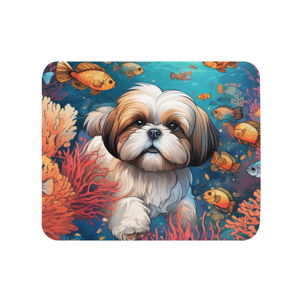 PugMug Custom Shih Tzu Mouse Pad