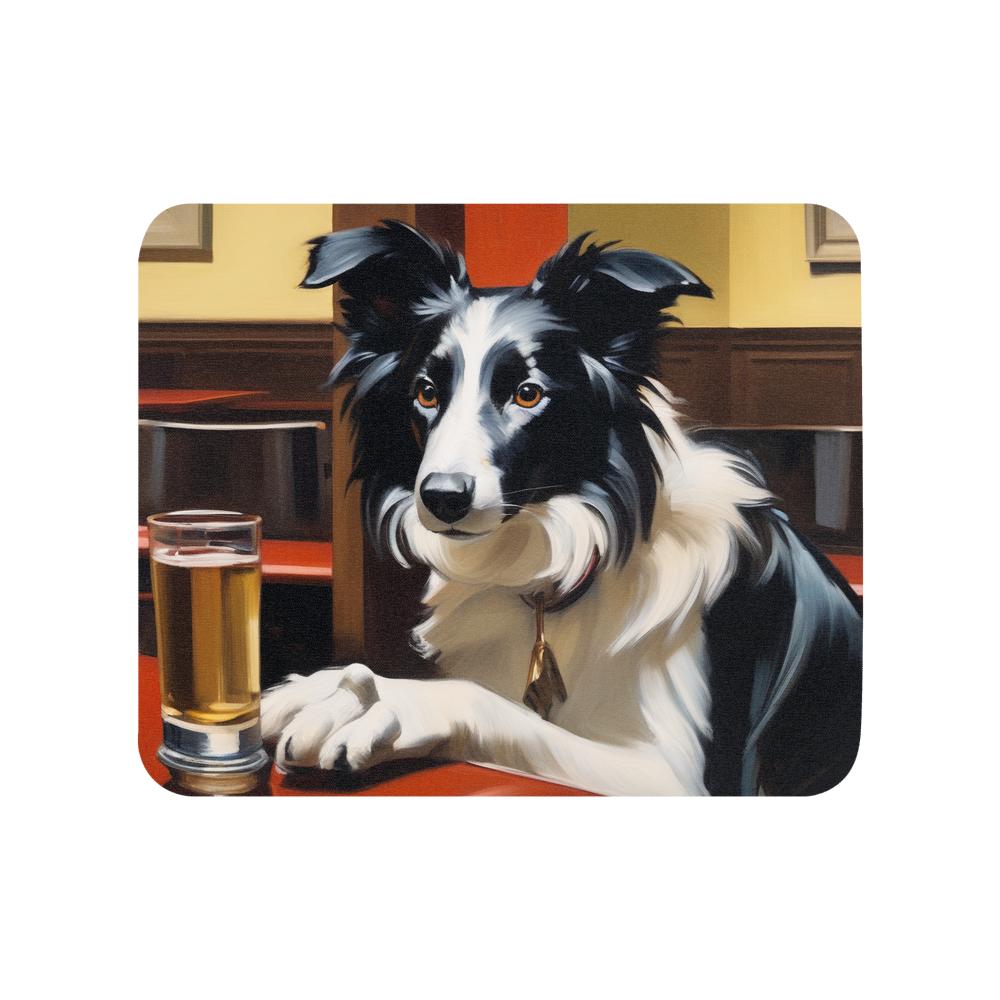 PugMug Custom Border Collie Mouse Pad