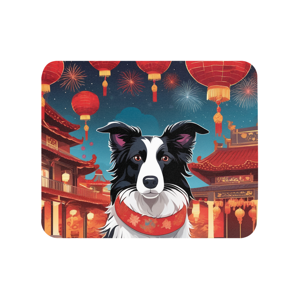 PugMug Custom Border Collie Mouse Pad