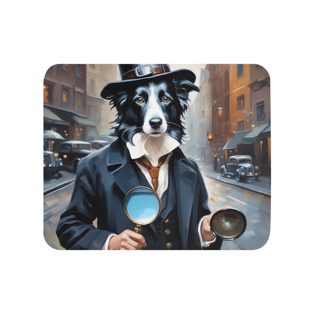 PugMug Custom Border Collie Mouse Pad