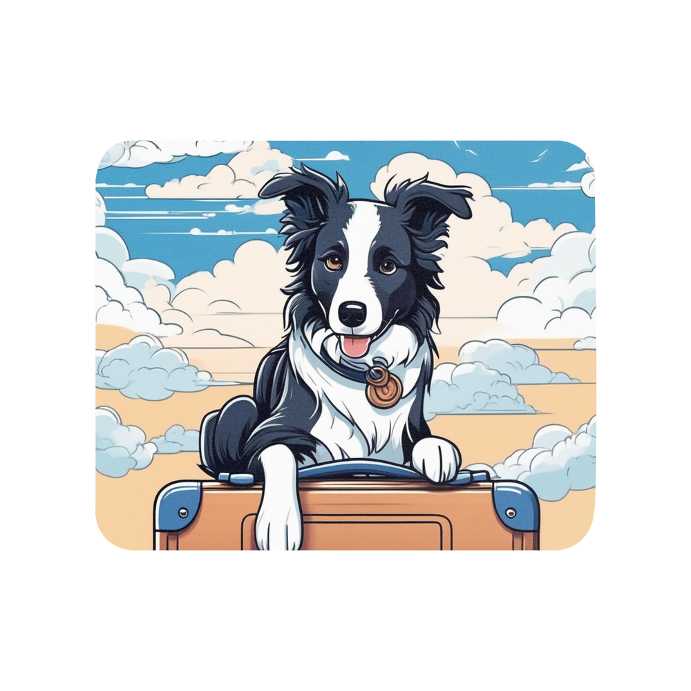 PugMug Custom Border Collie Mouse Pad