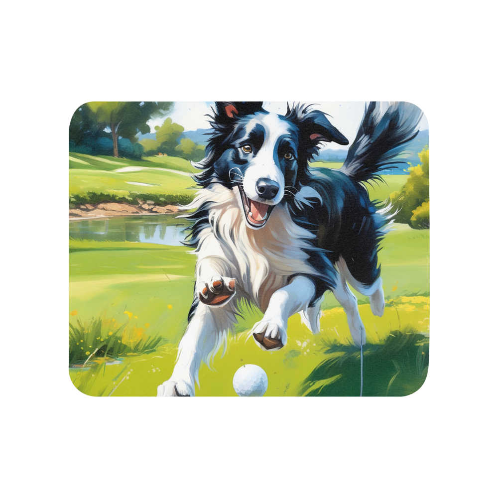 PugMug Custom Border Collie Mouse Pad