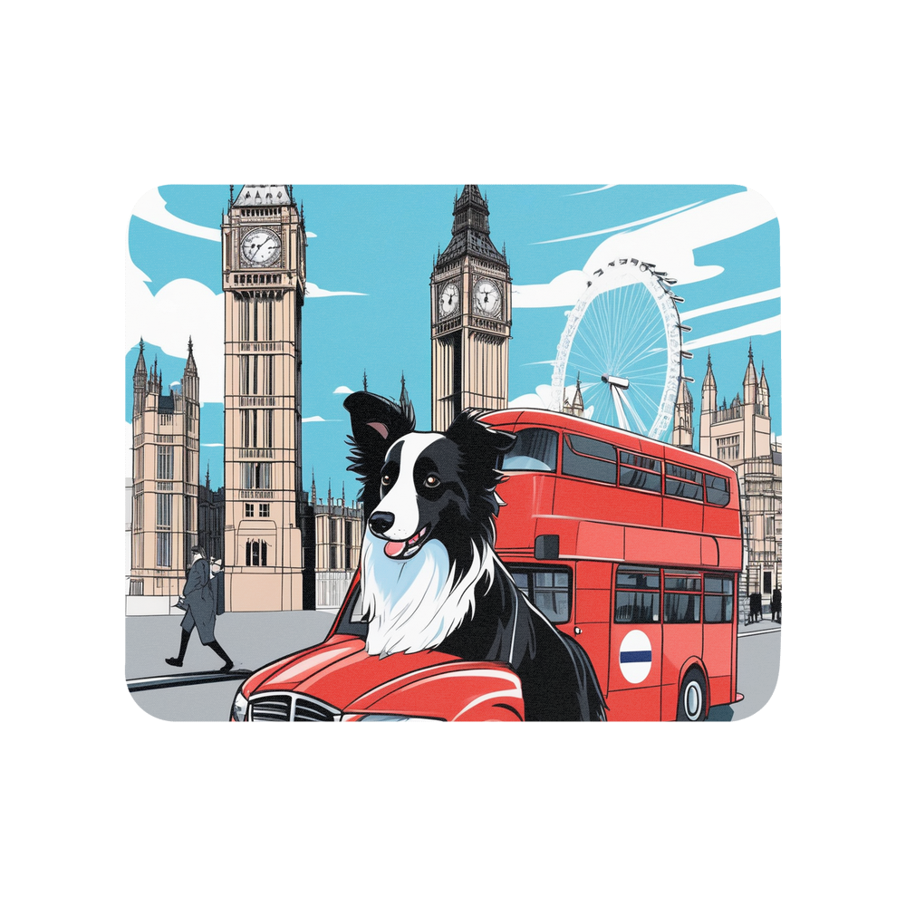 PugMug Custom Border Collie Mouse Pad