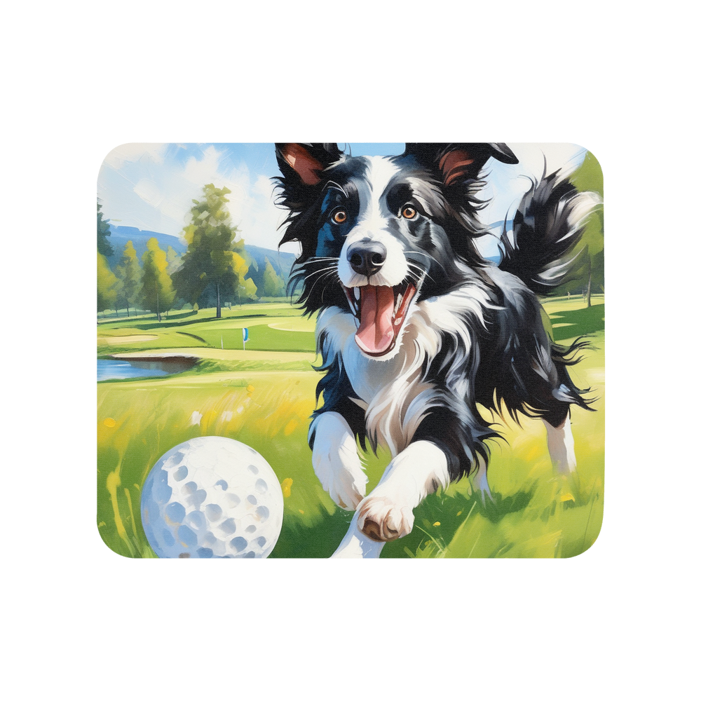 PugMug Custom Border Collie Mouse Pad