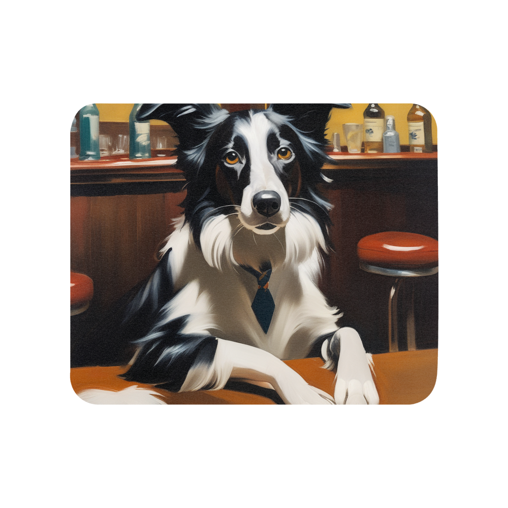 PugMug Custom Border Collie Mouse Pad