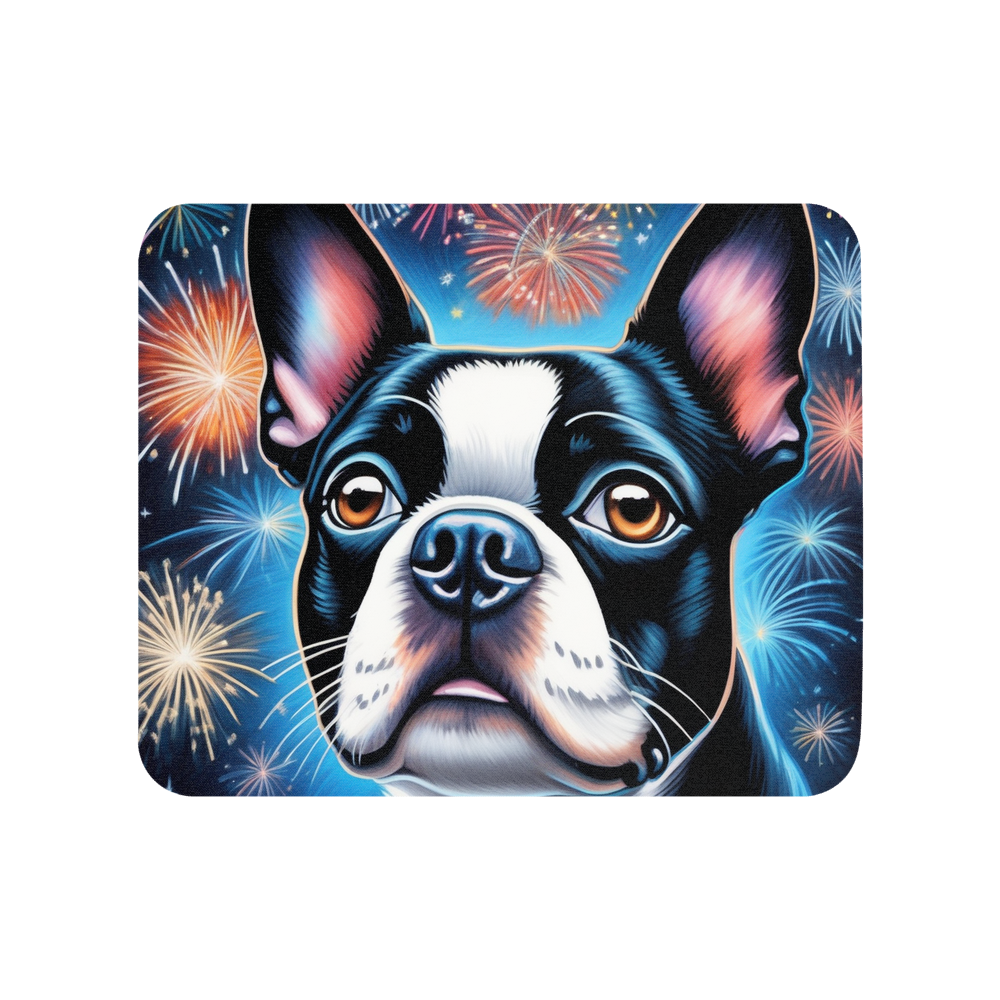 PugMug Custom Boston Terrier Mouse Pad