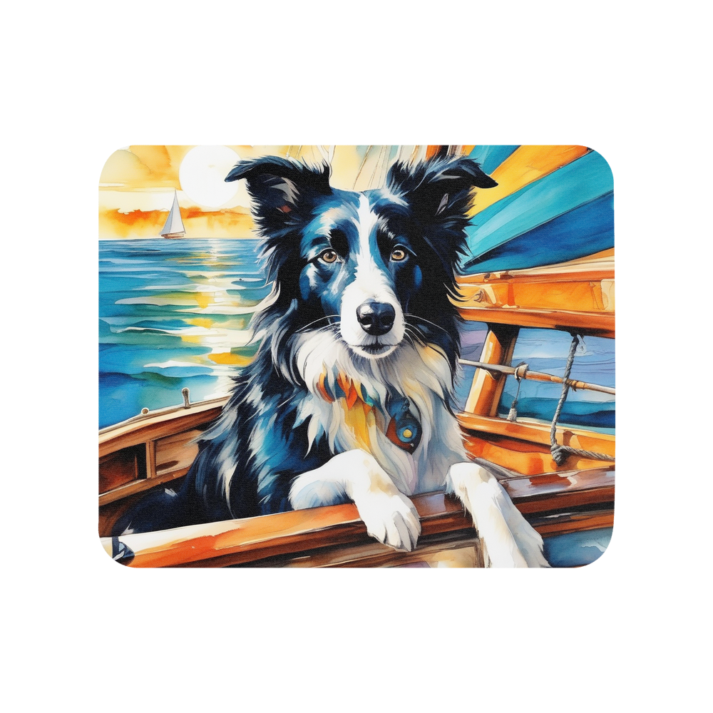 PugMug Custom Border Collie Mouse Pad