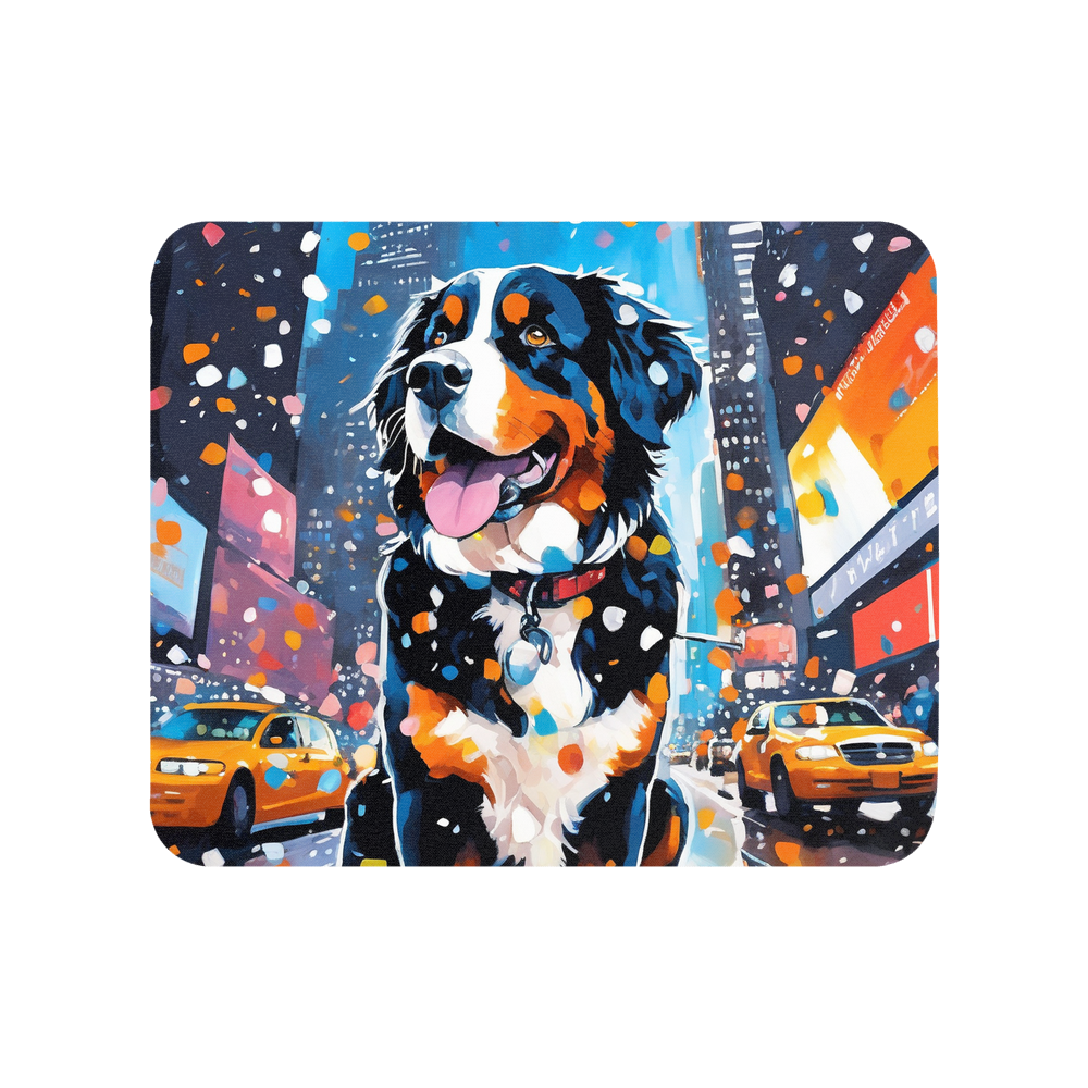PugMug Custom Bernese Mountain Dog Mouse Pad