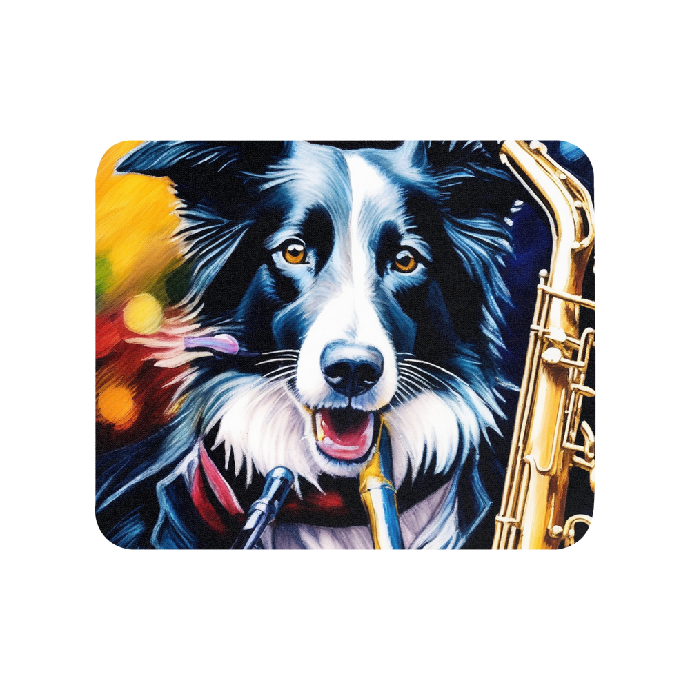 PugMug Custom Border Collie Mouse Pad