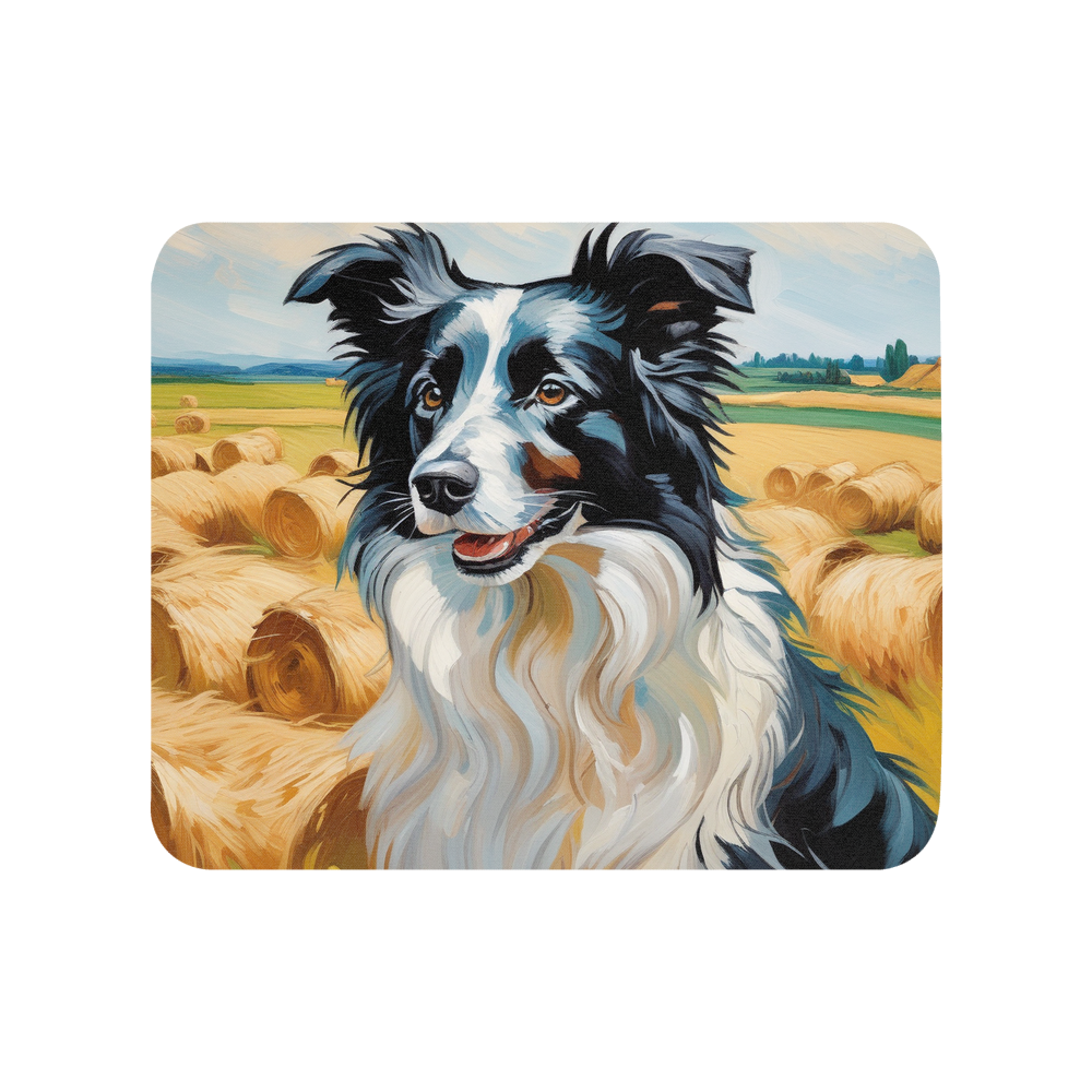 PugMug Custom Border Collie Mouse Pad