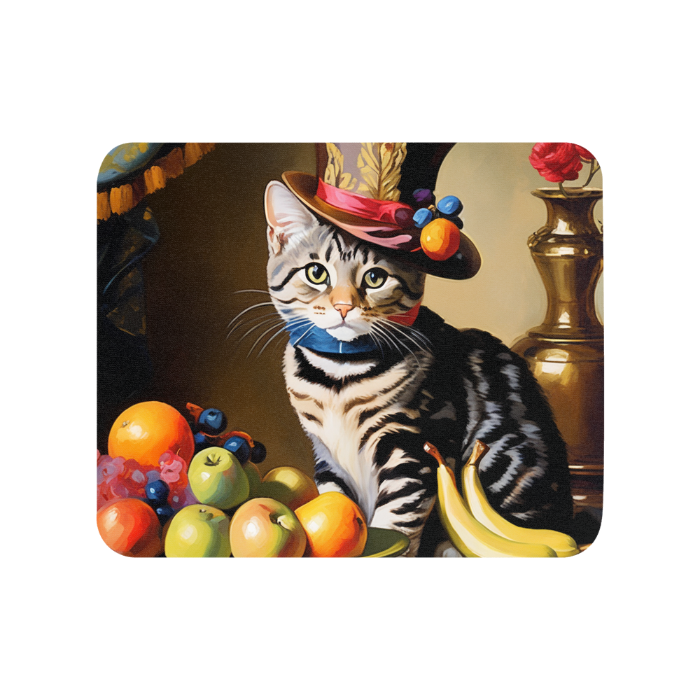 PugMug Custom Tabby American Shorthair Cat Mouse Pad