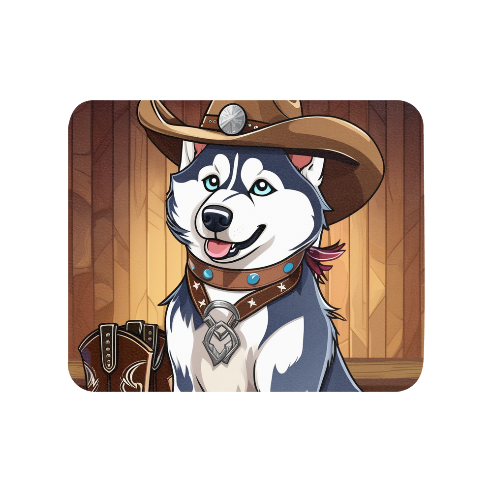 PugMug Custom Siberian Husky Mouse Pad