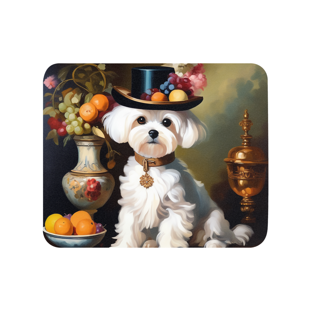 PugMug Custom Maltese Dog Mouse Pad