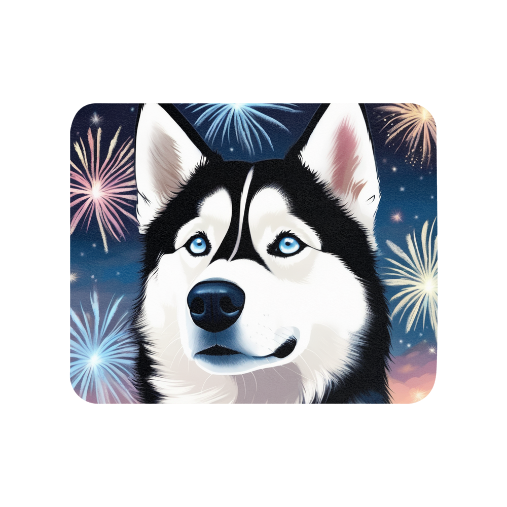 PugMug Custom Siberian Husky Mouse Pad