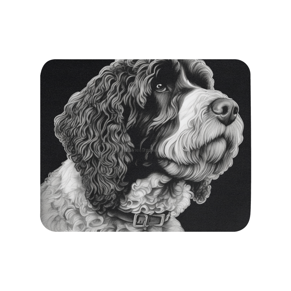 PugMug Custom Portuguese Water Dog Mouse Pad