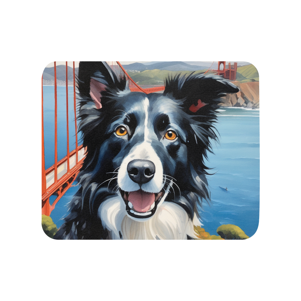 PugMug Custom Border Collie Mouse Pad