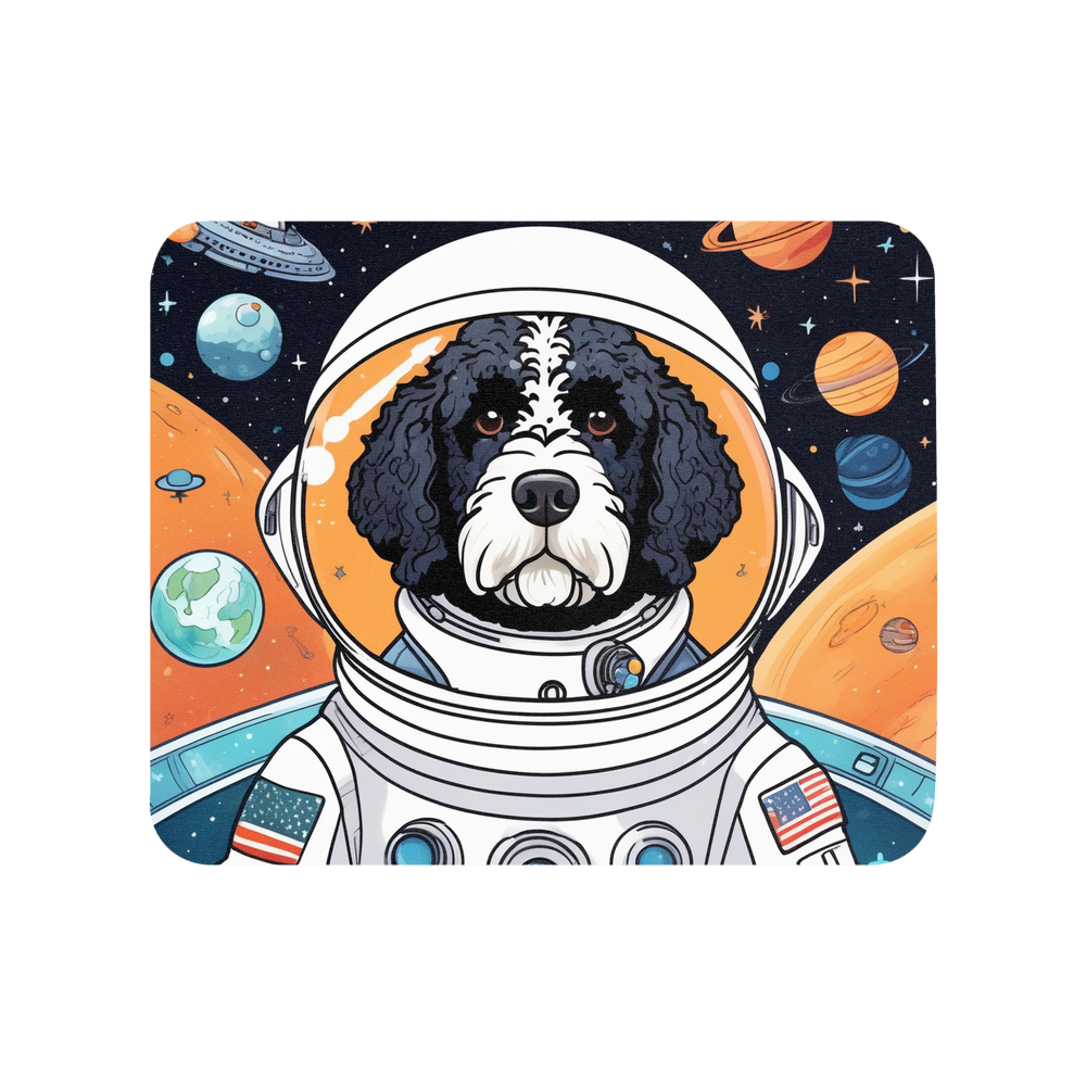 PugMug Custom Portuguese Water Dog Mouse Pad