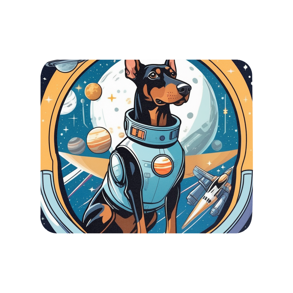 PugMug Custom Doberman Pinscher Mouse Pad