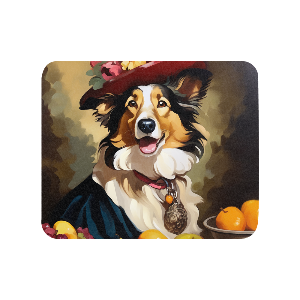 PugMug Custom Collie Mouse Pad