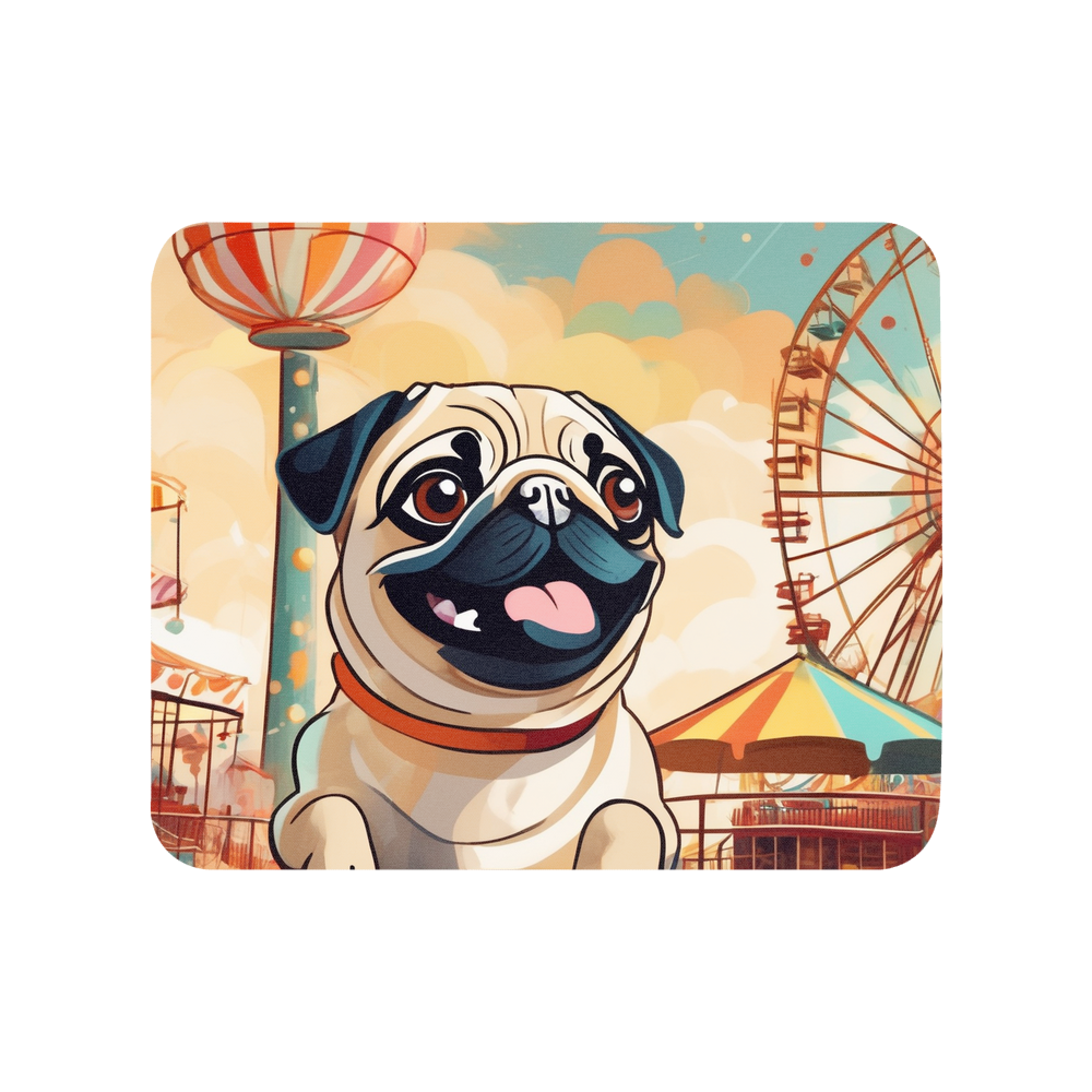 PugMug Custom Pug Mouse Pad