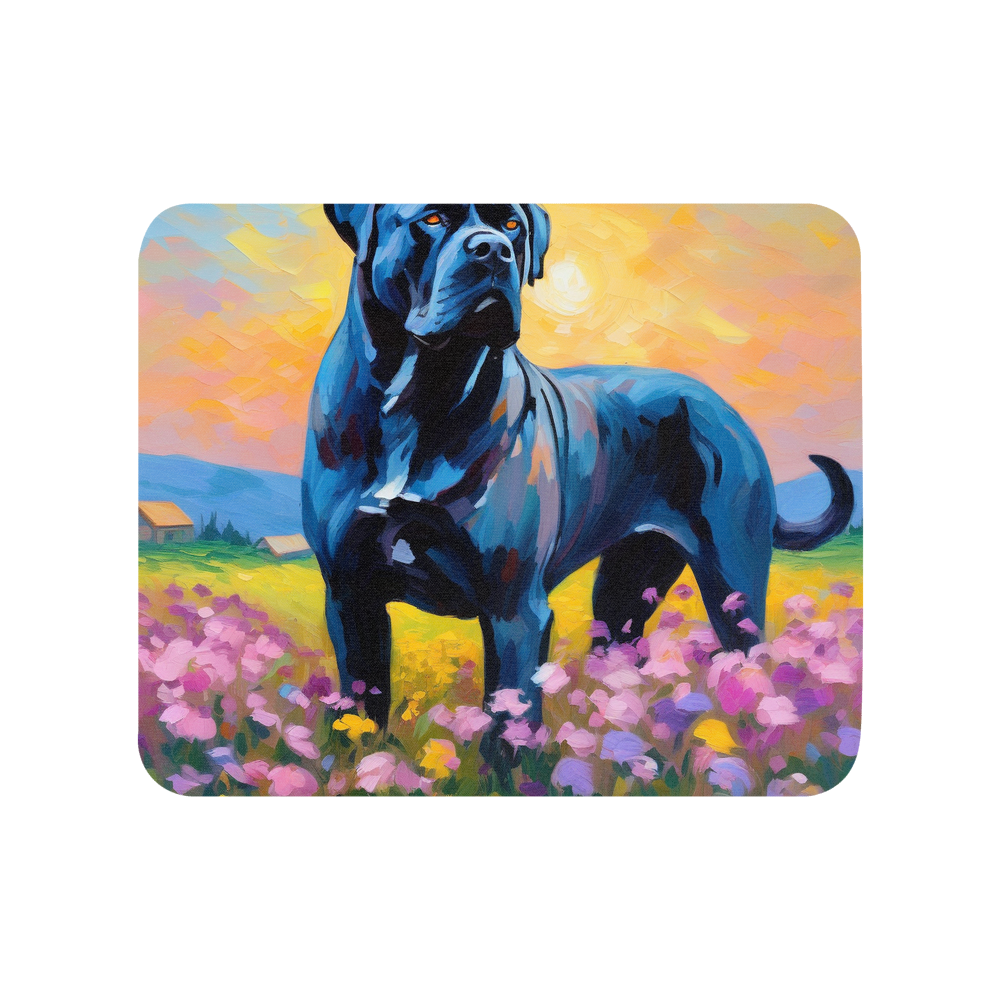 PugMug Custom Cane Corso Mouse Pad