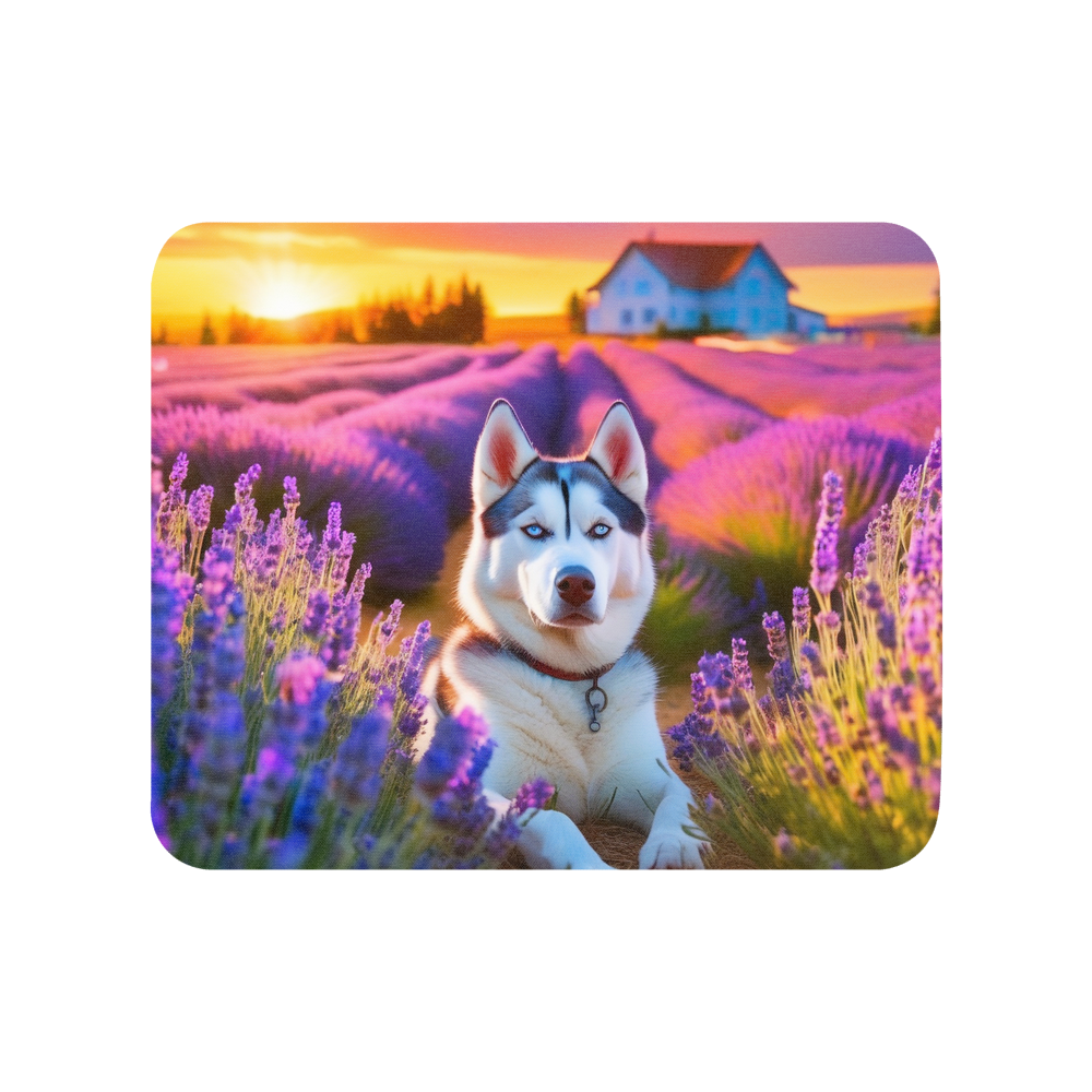 PugMug Custom Siberian Husky Mouse Pad