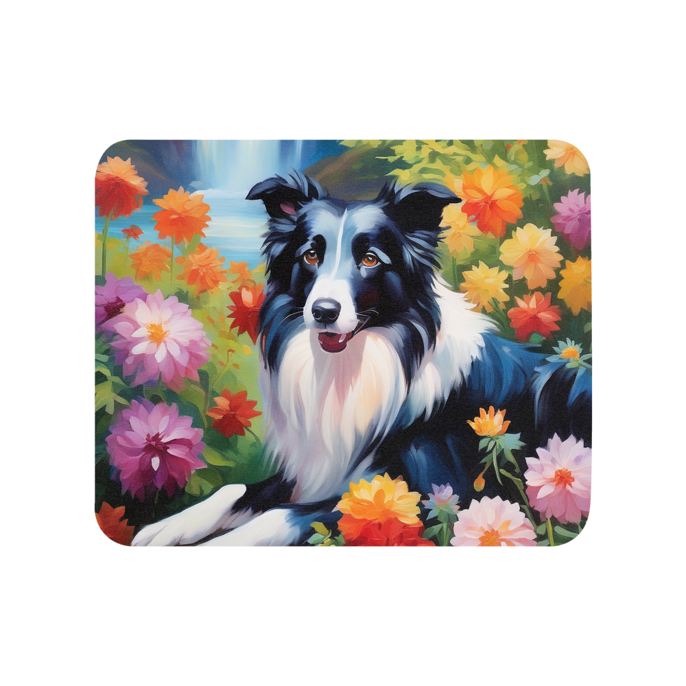 PugMug Custom Border Collie Mouse Pad