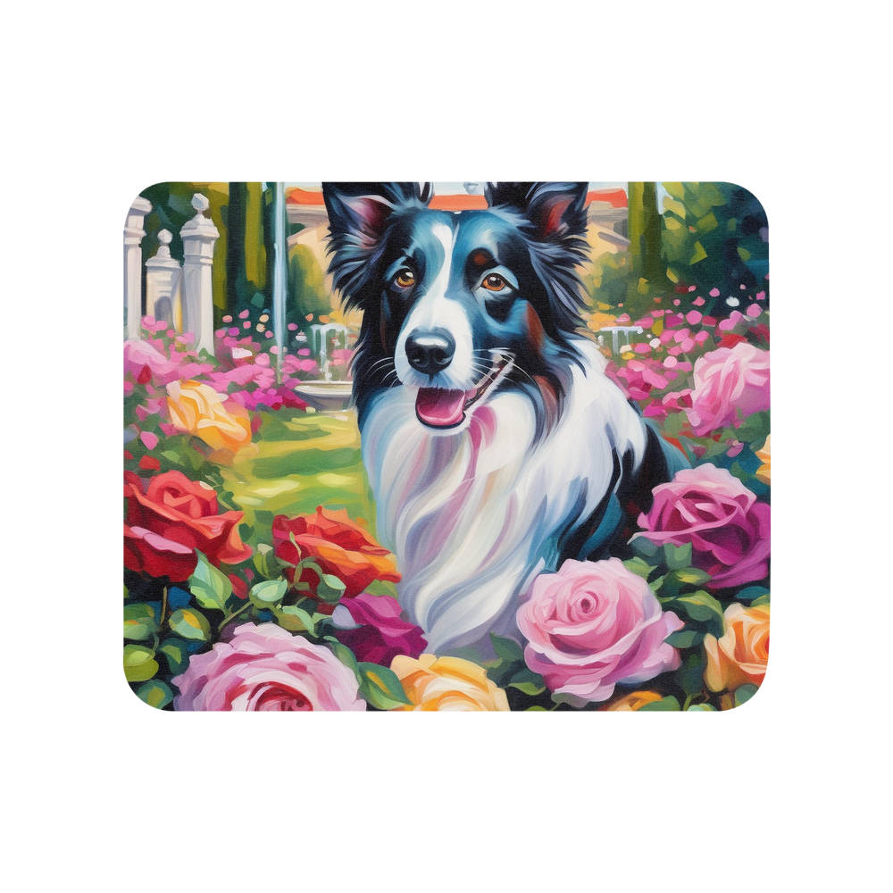 PugMug Custom Border Collie Mouse Pad