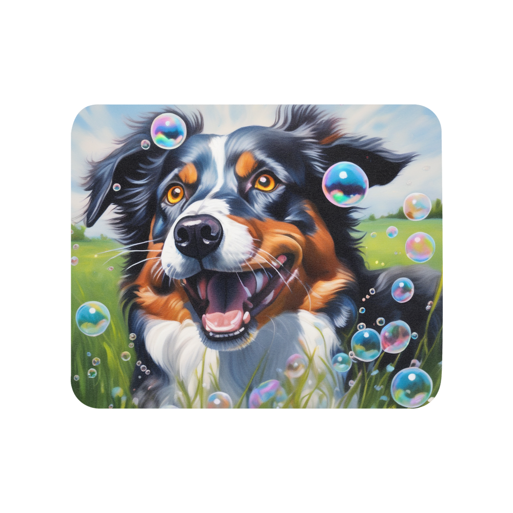 PugMug Custom Miniature American Shepherd Mouse Pad