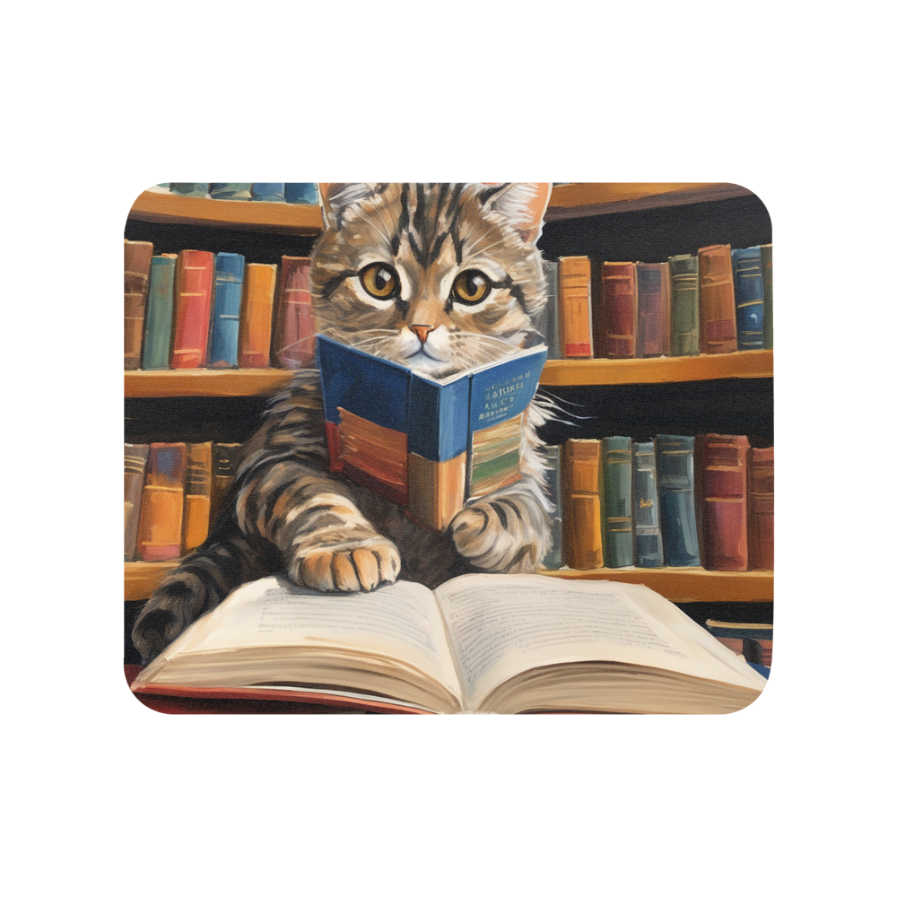 PugMug Custom Tabby Scottish Fold Cat Mouse Pad