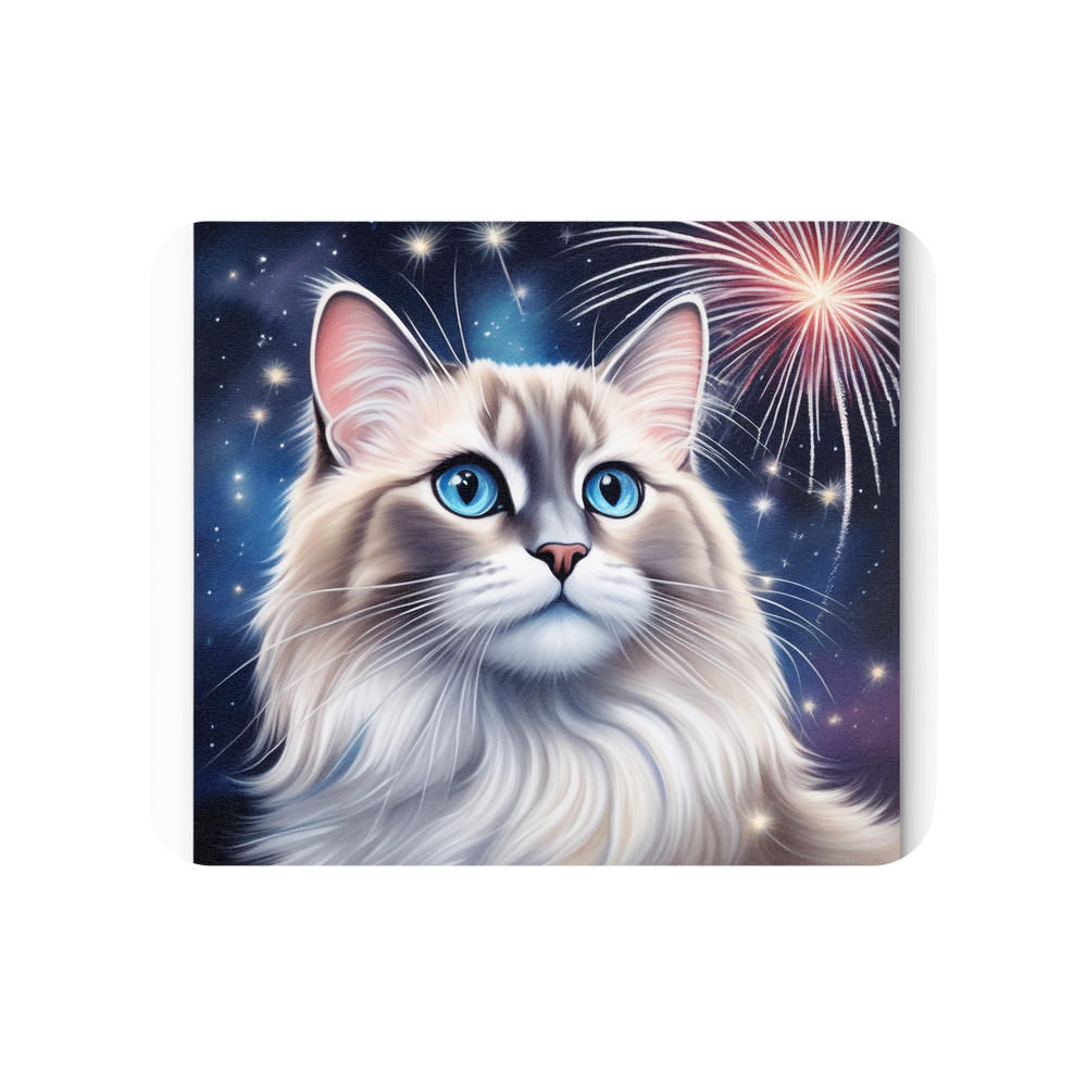 PugMug Custom Tabby Ragdoll Cat Mouse Pad