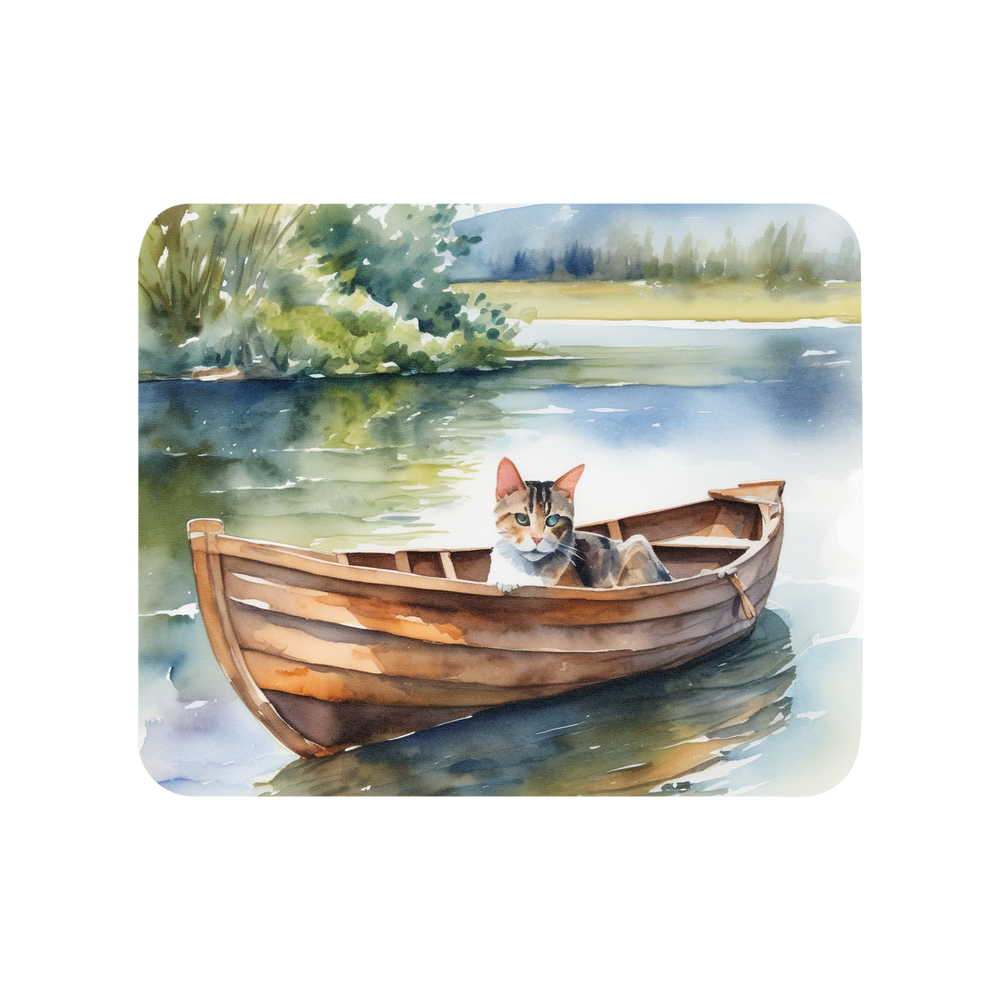 PugMug Custom Tabby Companion Cat Mouse Pad