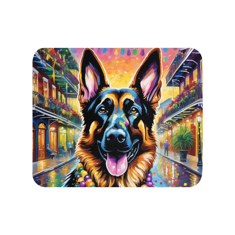 PugMug Custom German Shepherd Dog Mouse Pad