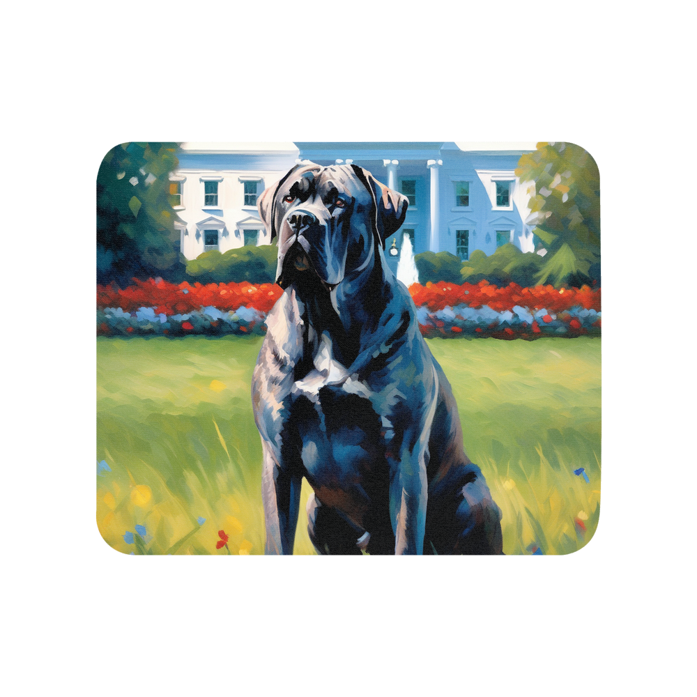 PugMug Custom Cane Corso Mouse Pad