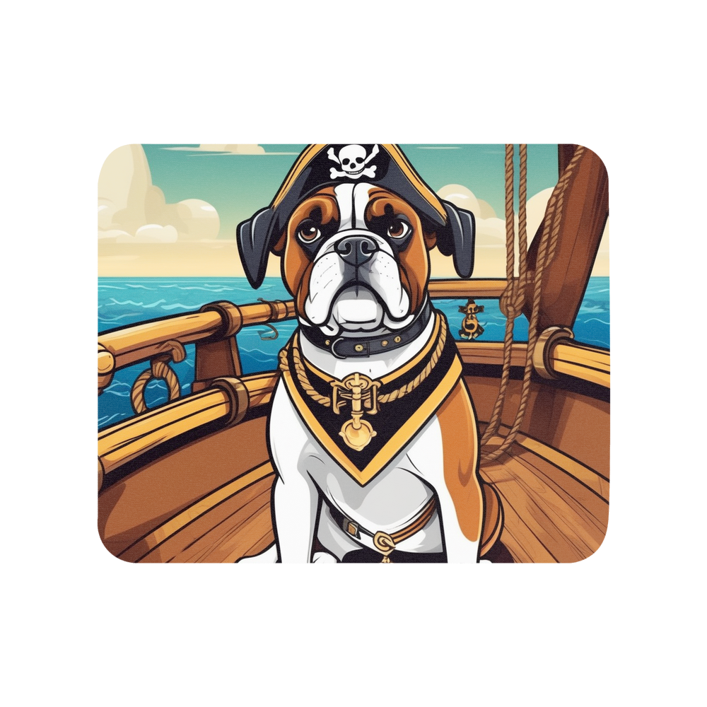 PugMug Custom Boxer Dog Mouse Pad