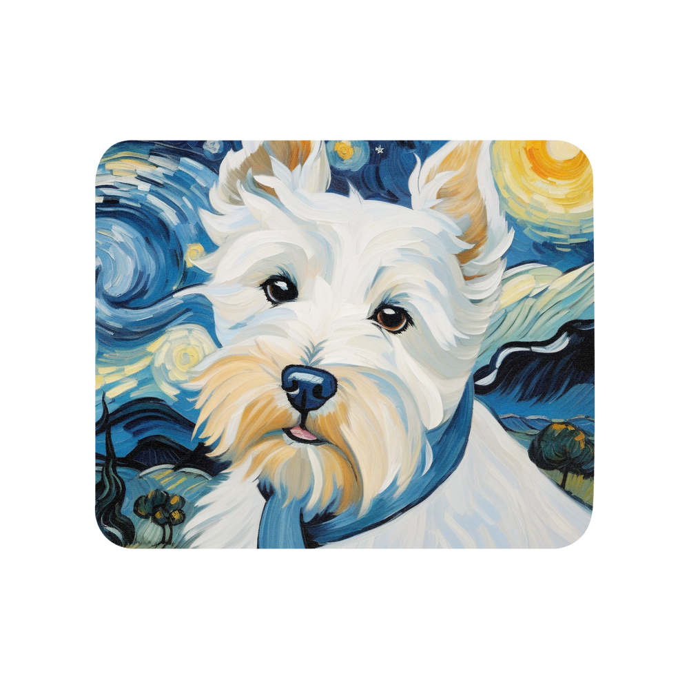 PugMug Custom West Highland White Terrier Mouse Pad