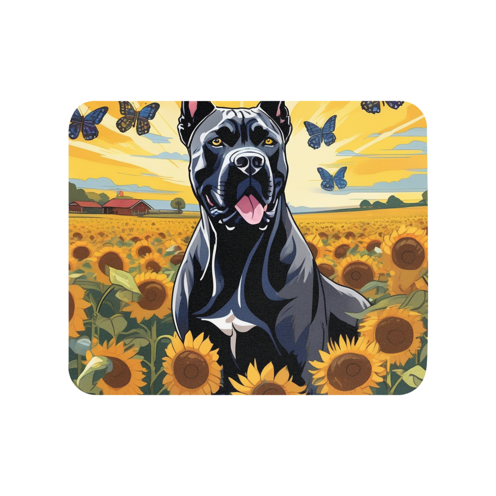 PugMug Custom Cane Corso Mouse Pad