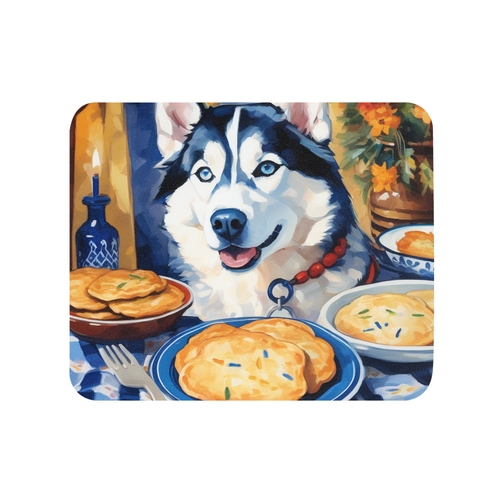 PugMug Custom Siberian Husky Mouse Pad