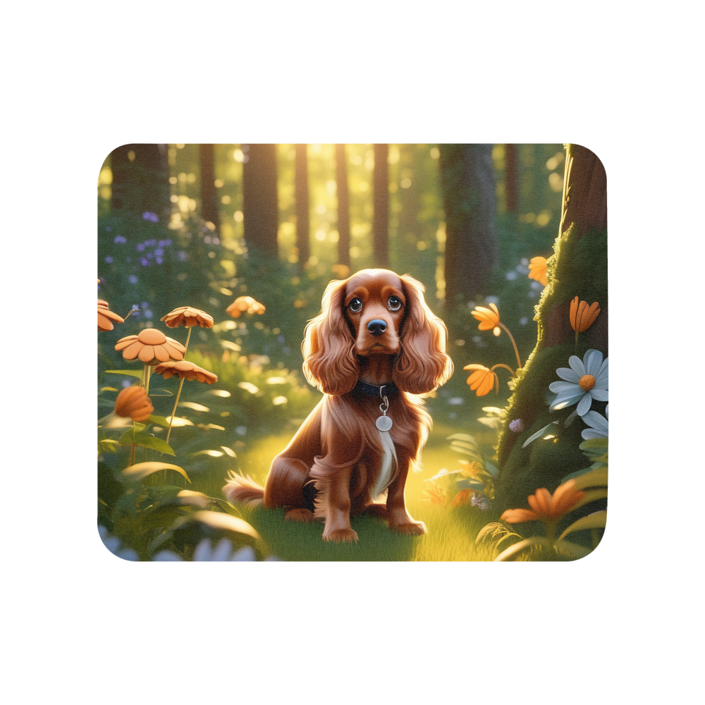 PugMug Custom English Cocker Spaniel Mouse Pad