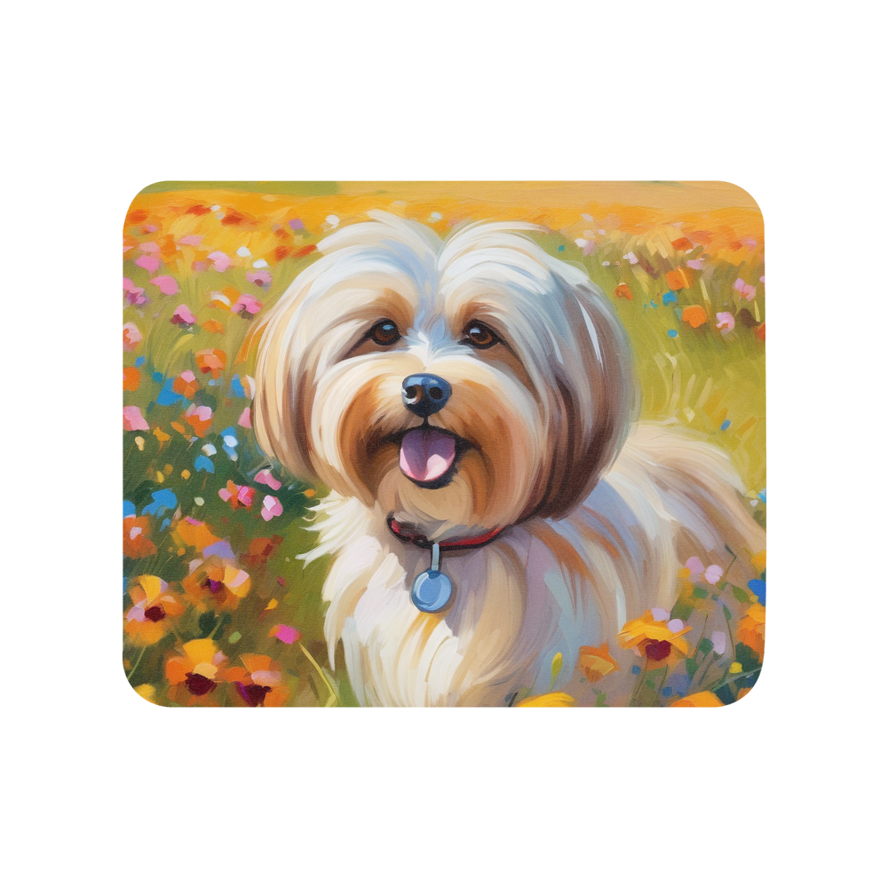 PugMug Custom Tan Havanese Dog Mouse Pad