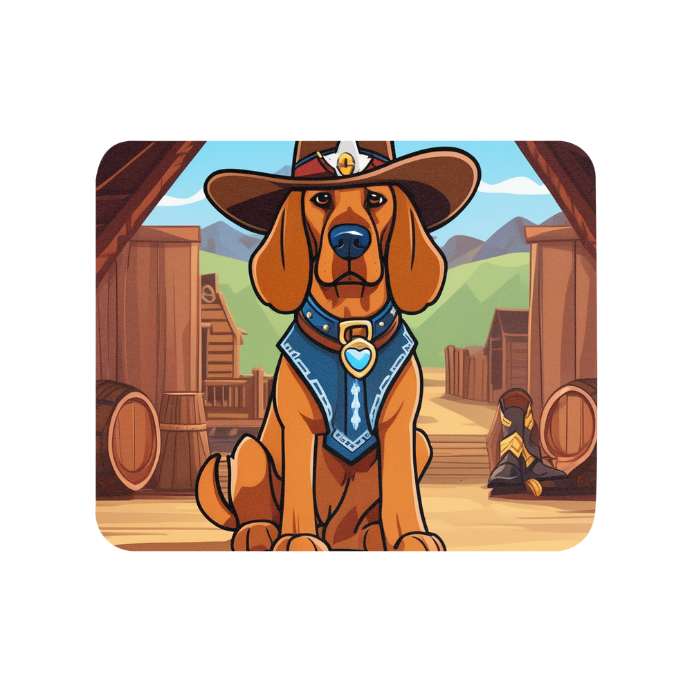 PugMug Custom Bloodhound Mouse Pad