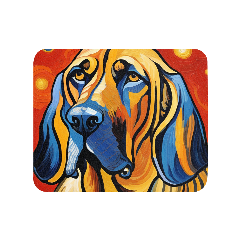 PugMug Custom Bloodhound Mouse Pad