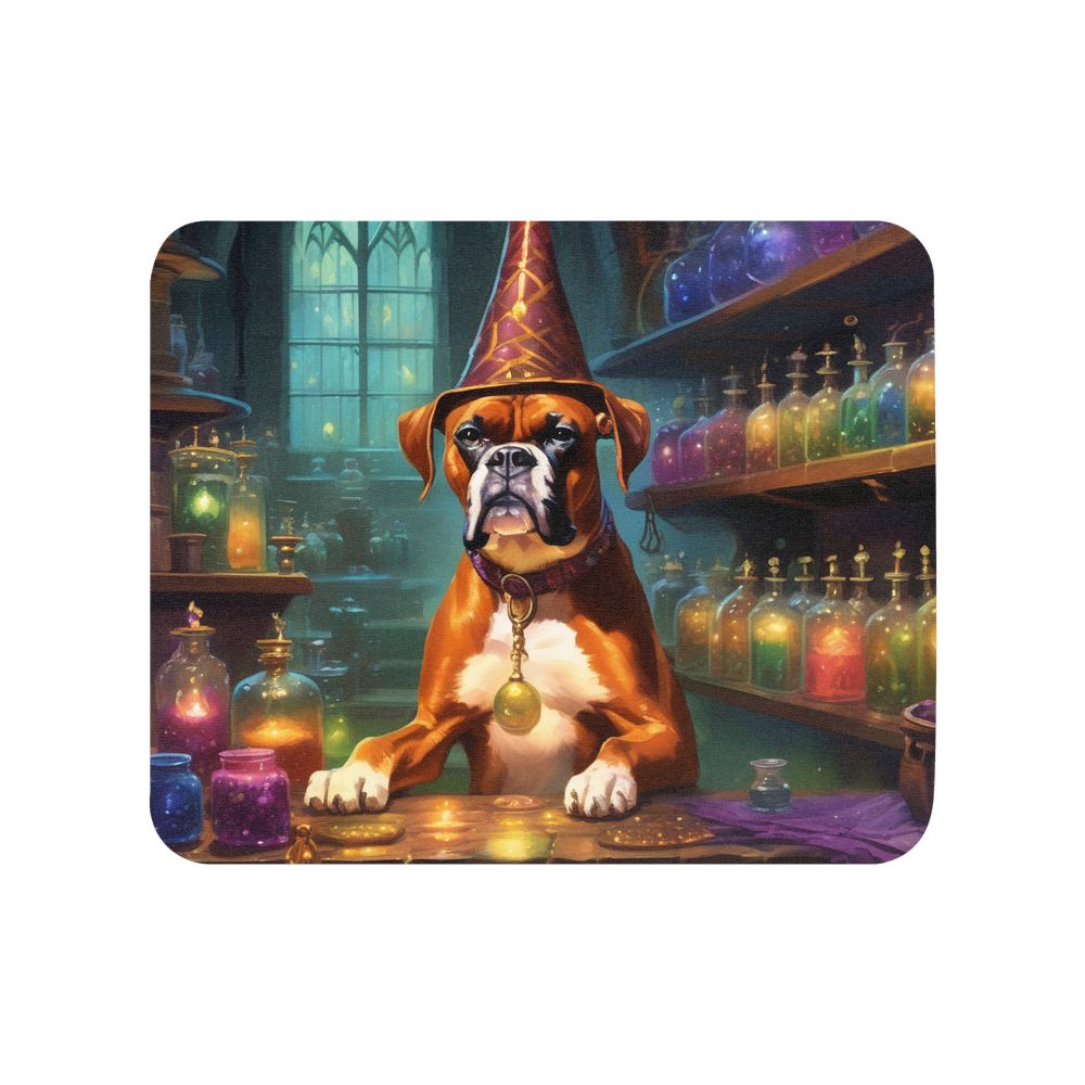 PugMug Custom Boxer Dog Mouse Pad