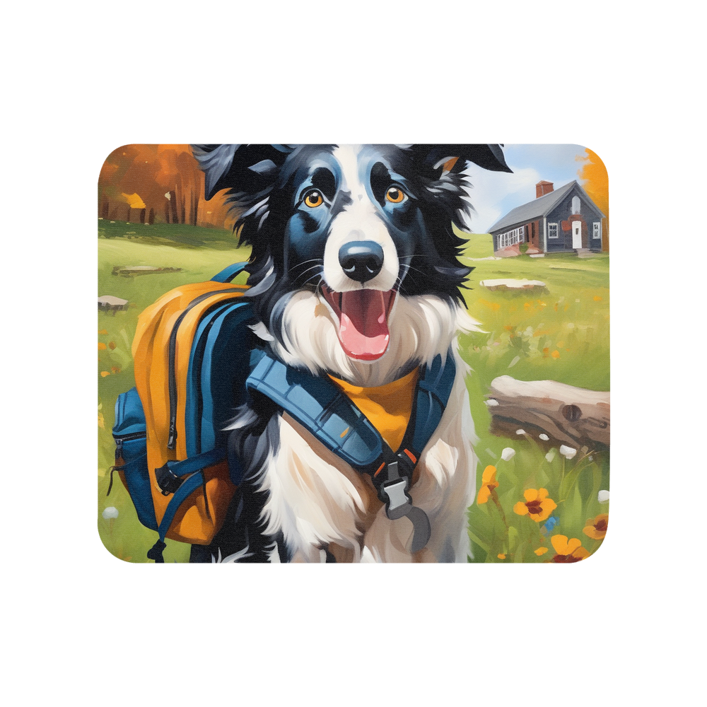 PugMug Custom Border Collie Mouse Pad